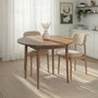 Hanah Home Mesa de Comedor Extensible Viona Roble Kafkas